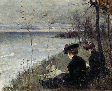 Осень :: Нилус Пётр Александрович, 1893 год